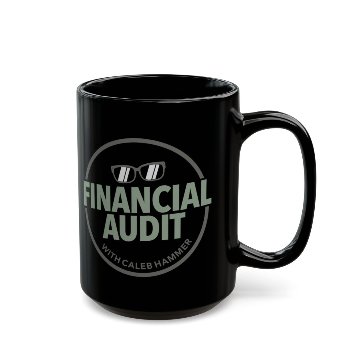 Caleb Hammer Black Mug #2 - alternate angle 5, merchandise