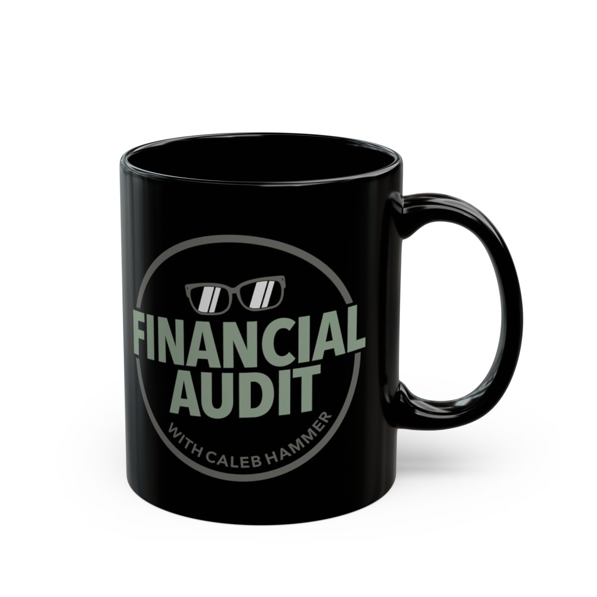Caleb Hammer Black Mug #2