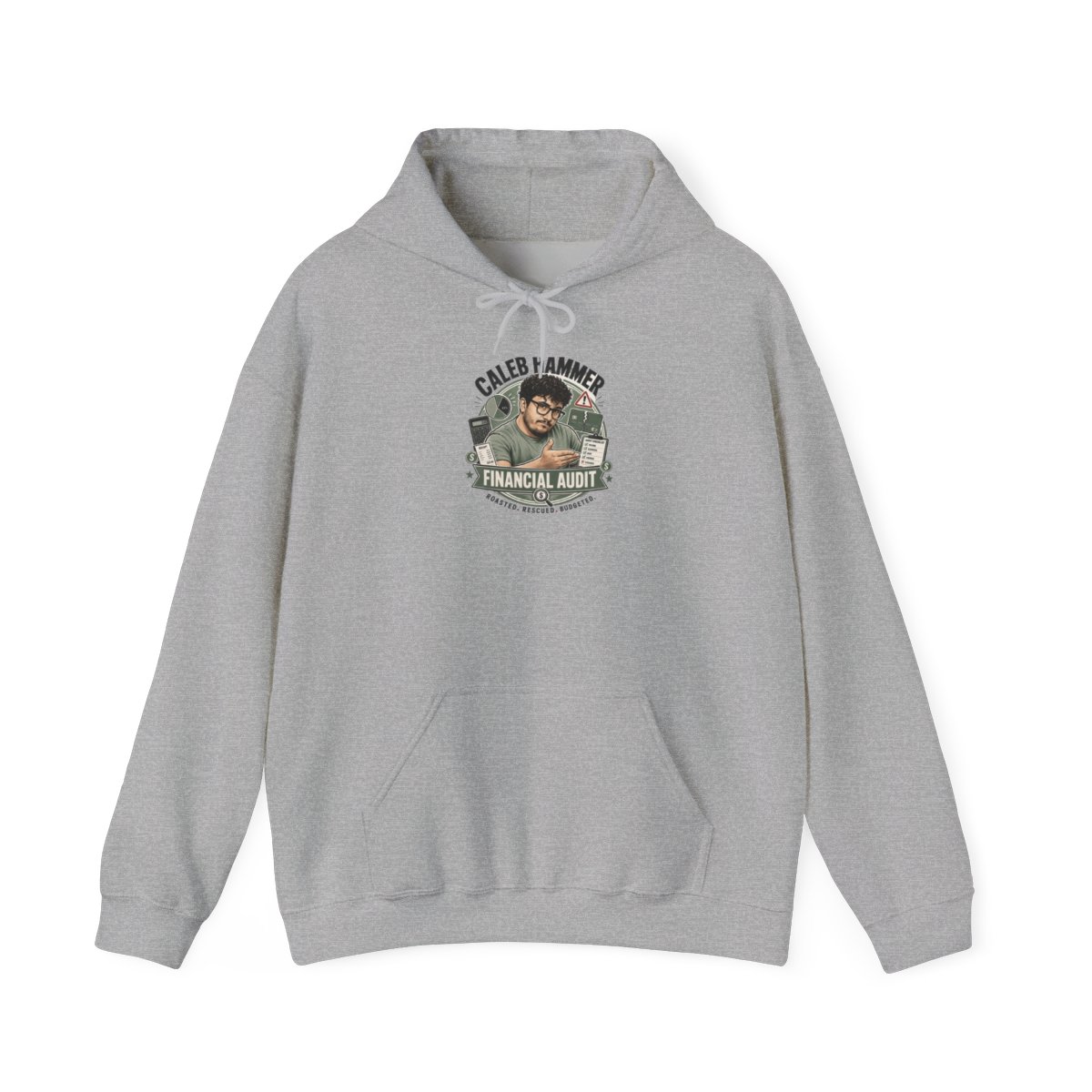 Caleb Hammer Hoodie #4 - alternate angle 3, merchandise
