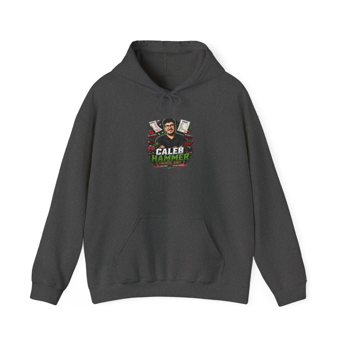 Caleb Hammer Hoodie #7 - alternate angle 4, merchandise