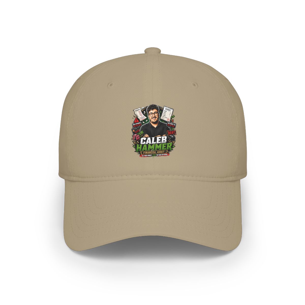 Caleb Hammer Baseball Cap #7 - alternate angle 4, merchandise