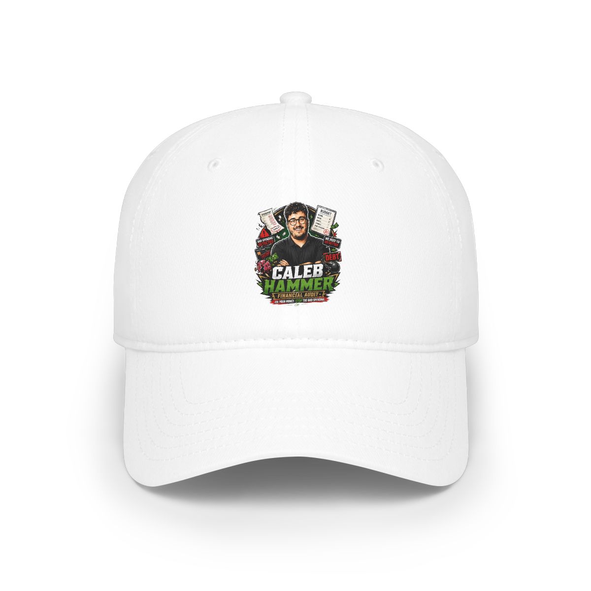 Caleb Hammer Baseball Cap #7 - alternate angle 5, merchandise