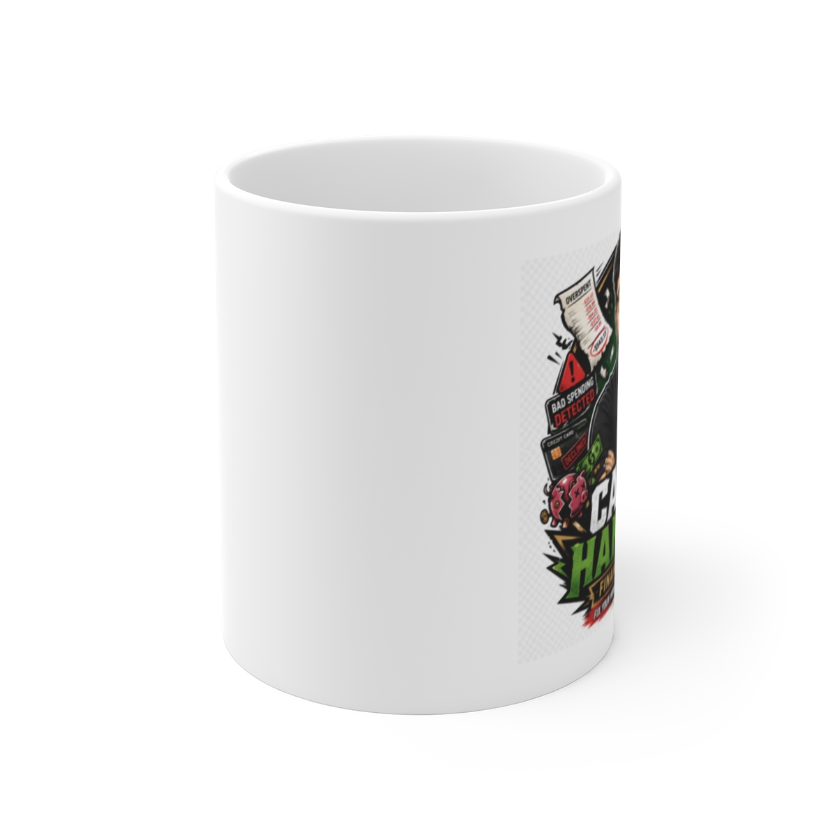 Caleb Hammer White Mug #7 - alternate angle 1, merchandise