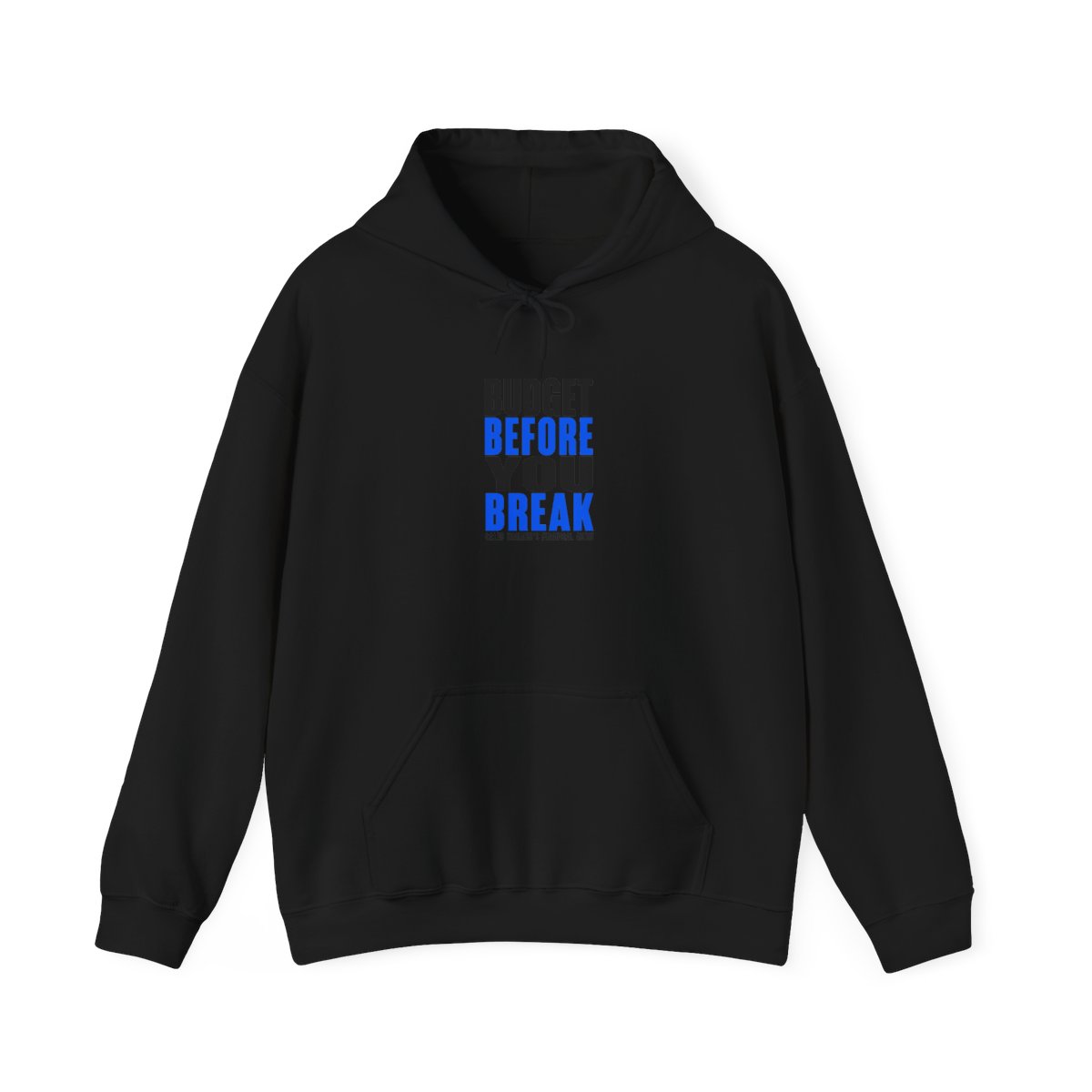 Caleb Hammer "Budget Before You Break" Hoodie - alternate angle 2, merchandise