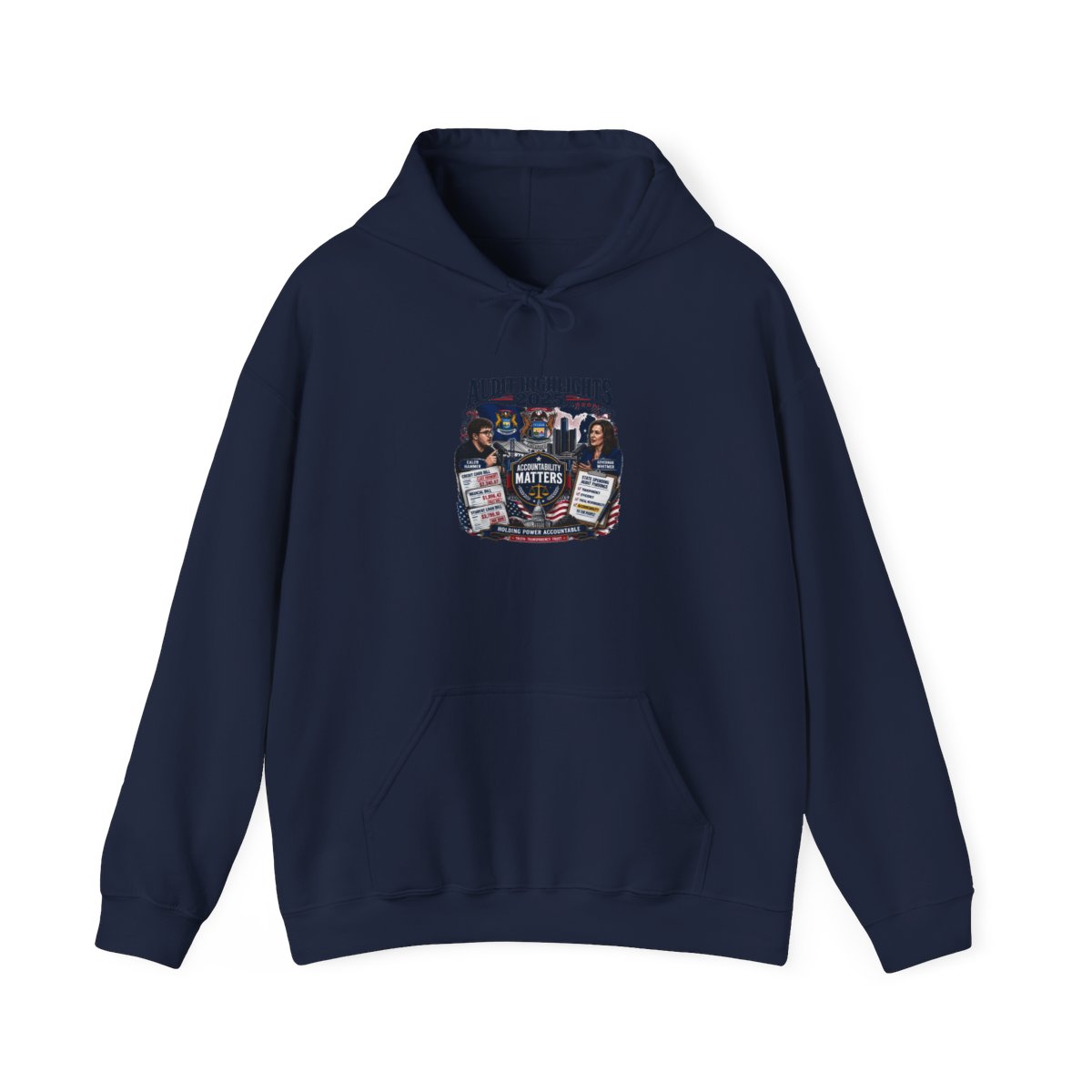 Caleb Hammer "Accountability Matters" Hoodie - alternate angle 3, merchandise